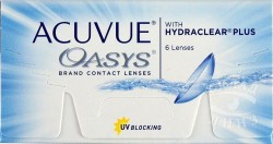 Линзы контактные, Акувью №6 Оазис bc 8.4 мм (-1.25)