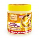 Маска-сыворотка для волос, Золотой шелк от выпадения волос активная укрепляющая 500 мл