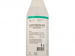 Хлоргексидин, раствор для наружного применения (спиртовой) 0.5% 1 л 1 шт бутылки