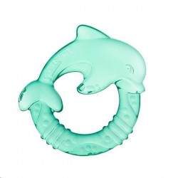 Прорезыватель водный охлаждающий, Канпол бебиз дельфин зеленый арт. 2/221