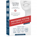 Набор, Глобал Уайт система гель зубной отбеливающий 15 мл + паста зубная отбеливающая 30 мл + интструмент стоматологический ОптраГейт + кисточка косметическая 