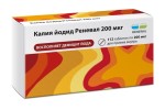 Калия йодид Реневал, таблетки 200 мкг 112 шт